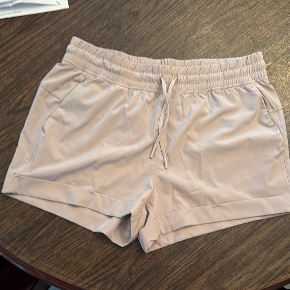 90 degree by Reflex Women's Tan Shorts